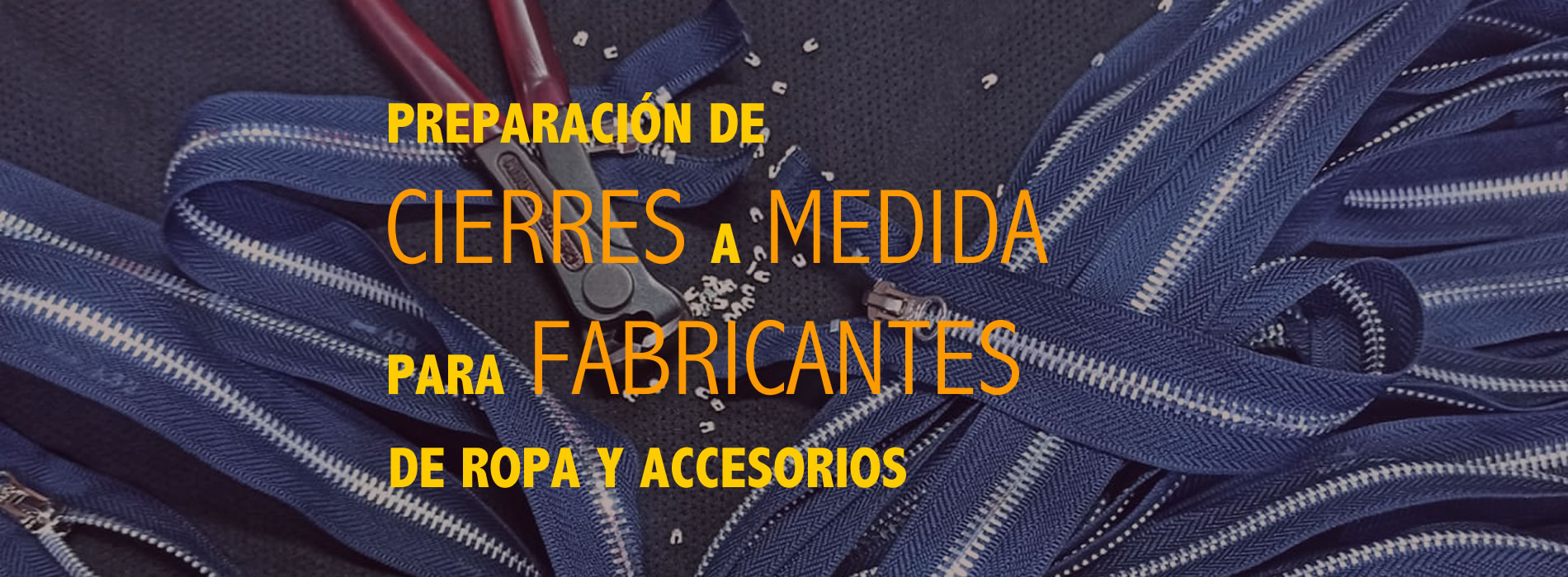 Cierres Rey para fabricantes de ropa y accesorios